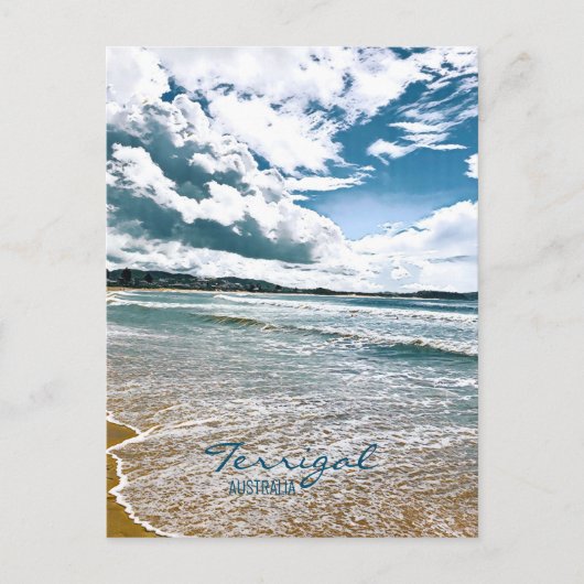 テリガル中央海岸NSWオーストラリア ポストカード (正面)