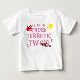 テリフィックツーの幼女Tシャツ ベビーTシャツ
