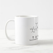 テリルのペプチド名mag コーヒーマグカップ (左)