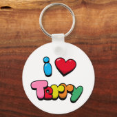 テリーが大好き キーホルダー (正面)