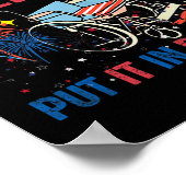 テリーを支援して、逆転させて、花火の旗4 ポスター (角)