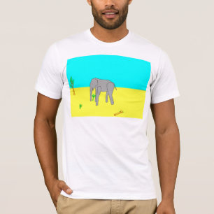 テリーデービスTempleOS象 Tシャツ