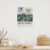 テリーピーク,アメリカ,スキー旅行ポスター ポスター (キッチン)