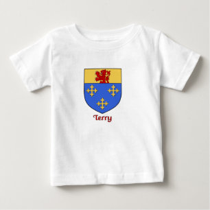 テリーファミリーシールド ベビーTシャツ