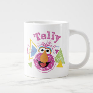 テリーモンスター楽しいグラフィック ジャンボコーヒーマグカップ