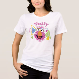 テリーモンスター楽しいグラフィック トライブレンドTシャツ