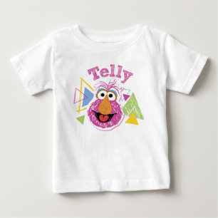 テリーモンスター楽しいグラフィック ベビーTシャツ