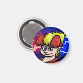 テリーレッドとブルーマグネット マグネット (正面/裏面)