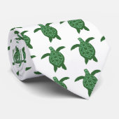 テリー布のウミガメのタイ ネクタイ (ロール)