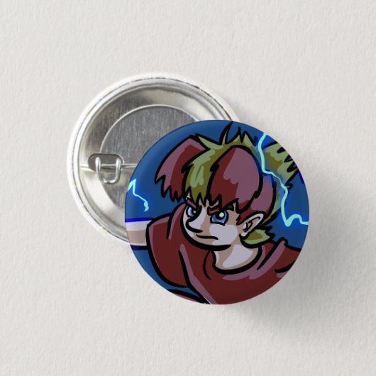 テリーPin 缶バッジ (正面&裏面)