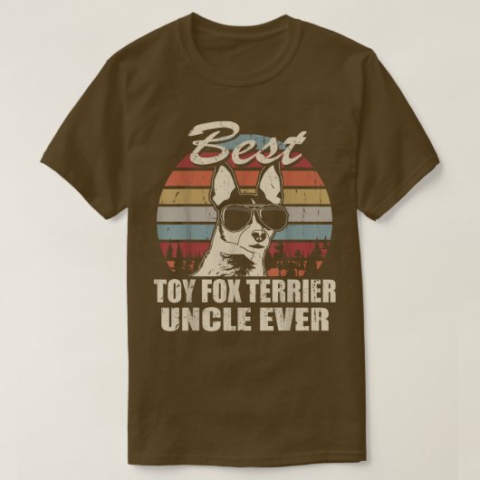 テリ最高のアの叔父の贈り物のメおもしろいンス玩具 Tシャツ (デザイン正面)