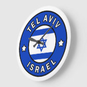 テルアビブイスラエル ラージ壁時計 (傾斜)