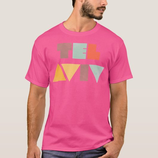 テルアビブヴィンテージ Tシャツ (正面)