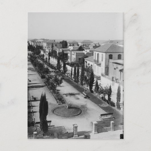 テルアビブ1920年代初期 ポストカード (正面)