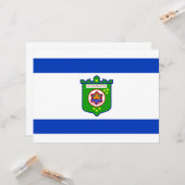 テルアビブ(イスラエル)市旗 カード (正面/裏面インサイチュ)