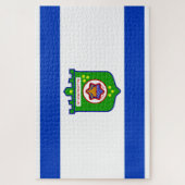 テルアビブ（イスラエル）市旗 ジグソーパズル (縦)