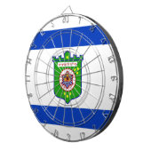 テルアビブ（イスラエル）市旗 ダーツボード (正面右)