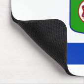 テルアビブ(イスラエル)市旗 マウスパッド (コーナー)