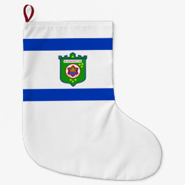 テルアビブ（イスラエル）市旗 ラージクリスマスストッキング