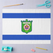 テルアビブ(イスラエル)市旗 薄葉紙 (クラフト)