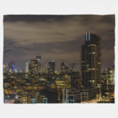 テルアビブ フリースブランケット (正面(横))