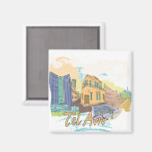 テルアビブ マグネット (正面/裏面)