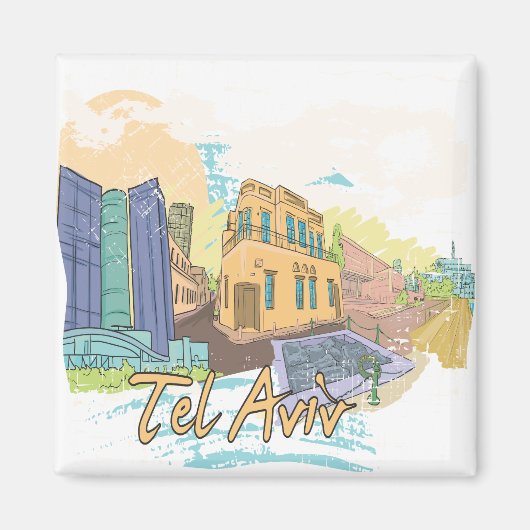 テルアビブ マグネット (正面)