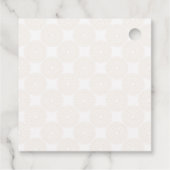 テルグタミルサウスインディアン結婚ズパーソナライズされた フェイバータグ (裏面)