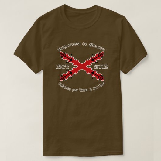 テルシオデアルマダ Tシャツ (デザイン正面)