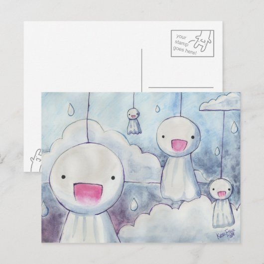 テルテル ポストカード (正面/裏面)