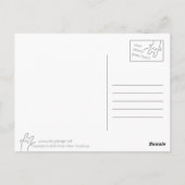 テルテル ポストカード (裏面)