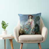 テルプシコラとしてマドモアゼルGuimard、cのポートレート クッション (椅子)