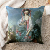 テルプシコラとしてマドモアゼルGuimard、cのポートレート クッション (ブランケット)