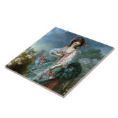 テルプシコラとしてマドモアゼルGuimard、cのポートレート タイル (側面)