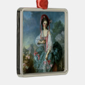 テルプシコラとしてマドモアゼルGuimard、cのポートレート メタルオーナメント (右)