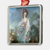 テルプシコラとしてマドモアゼルGuimard、cのポートレート メタルオーナメント (左)