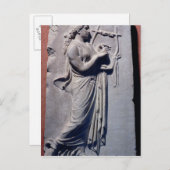 テルプシコラの踊りおよび歌のめい想 ポストカード (正面/裏面)