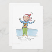 テルミーベイビー 招待状 (正面/裏面)