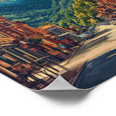 テルユライド，コロラドヴィンテージ旅行 ポスター (角)