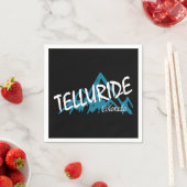 テルユライド・コロラド山脈 スタンダードカクテルナプキン (インサイチュ)