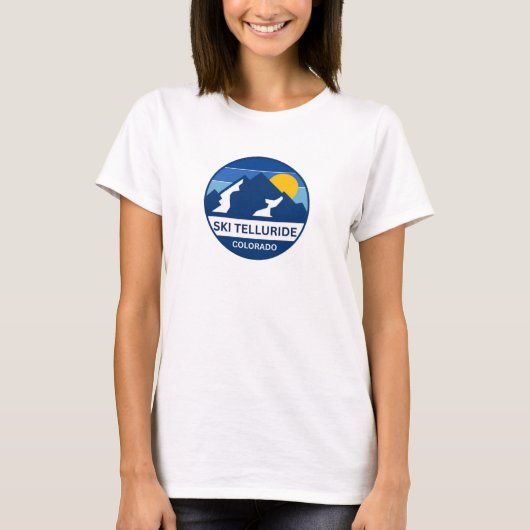 テルライド スキー コロラド Tシャツ (正面)