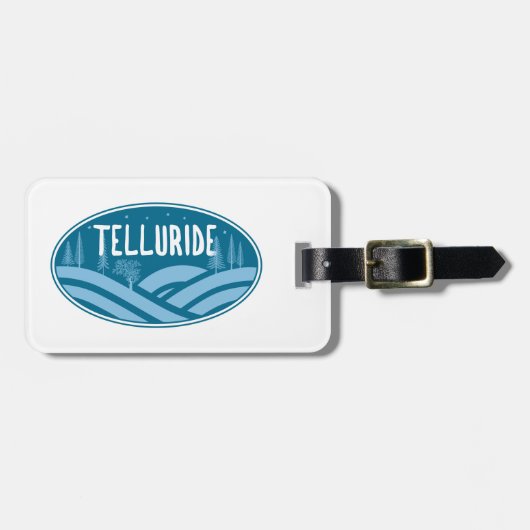 テルリドコロラドアウトドア ラゲッジタグ (正面横)