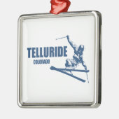 テルリドコロラドスキーヤー メタルオーナメント (左)