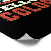 テルリドコロラドレトロスキースノーボード ポスター (角)