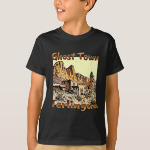 テルリンガ幽霊タウンテキサス州Aホユニークリデイ Tシャツ