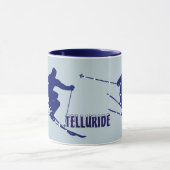 テルルドブルースキーヤー マグカップ (中央)