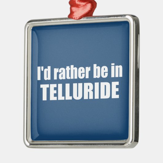 テルル化したほうがいい メタルオーナメント (左)