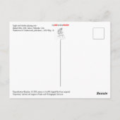 テルル化ヴィンテージの街並 ポストカード (裏面)