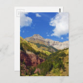 テルル渓谷秋の色 ポストカード (正面/裏面)