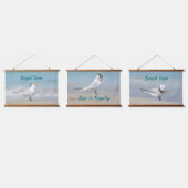 テルン王室のシーバードビーチ写真沿岸 吊り下げ型タペストリー (トリプル)